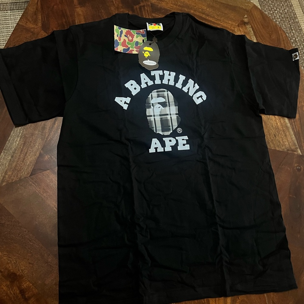 Bape Black Short Sleeve Tee